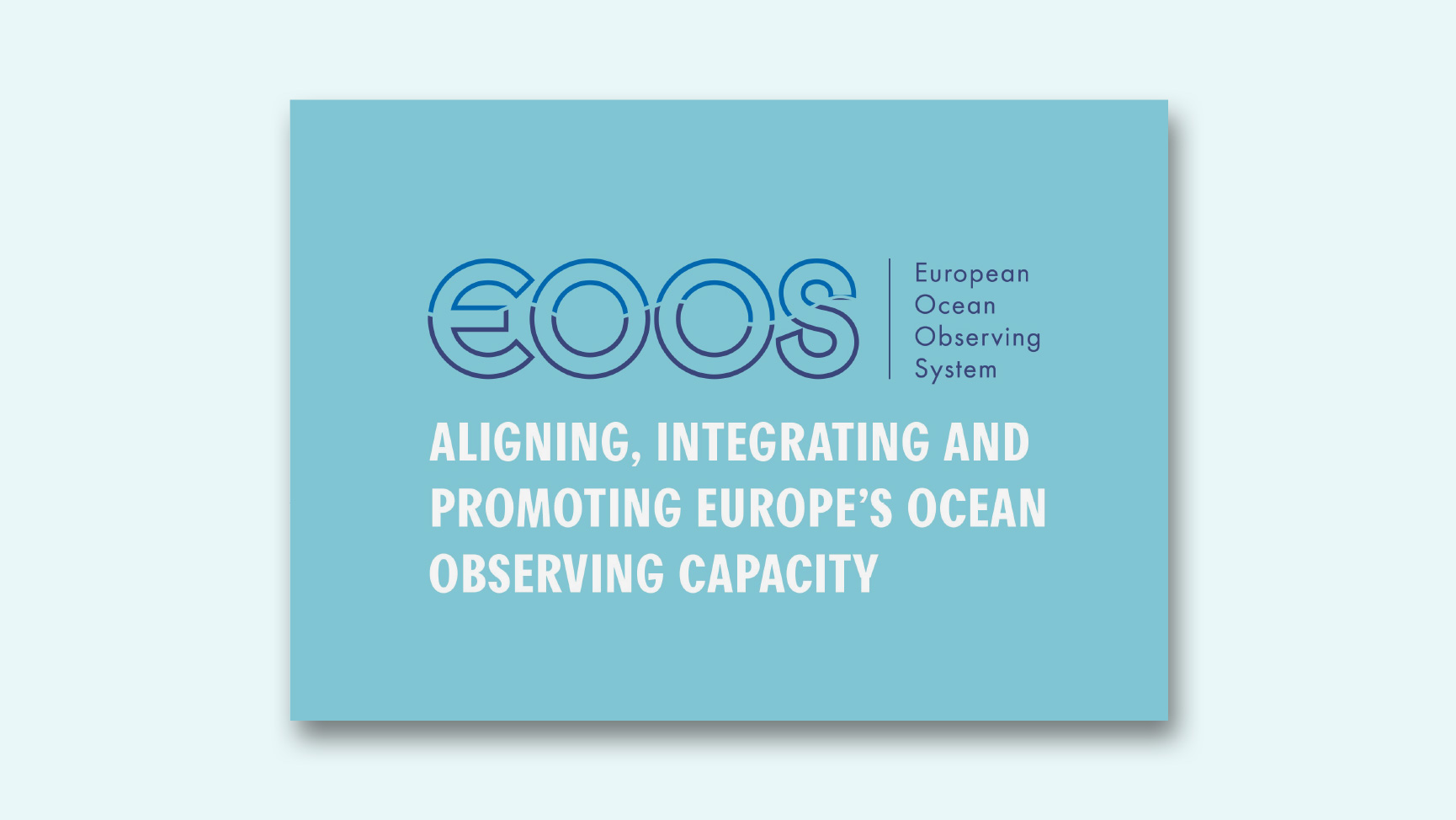 EOOS Progress - European Ocean Observing System